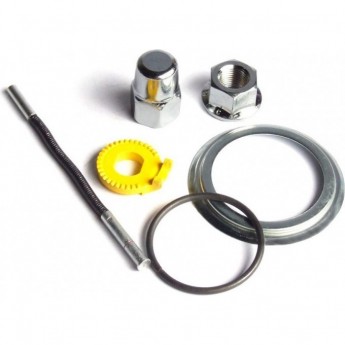 Комплект установочный для SHIMANO SG-3C41 (штырек 81.85мм, гайки фланцевая и колпачковая), ASM3C41NCS020E