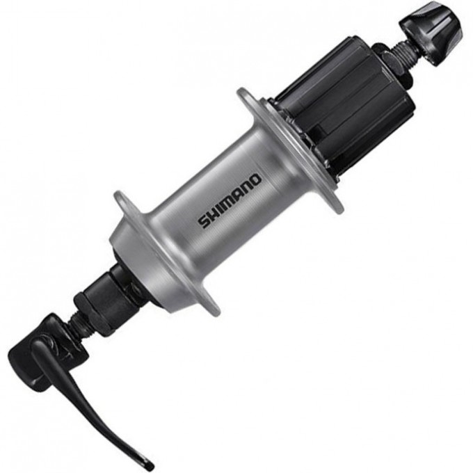 Втулка задняя SHIMANO TOURNEY TX505, 36 отверстий, 8/9/10 скоростей, QR, C.LOCK, без кожуха, OLD: 135 мм, серебристый EFHTX5058AZA5