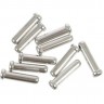 Концевик SHIMANO алюминиевый для троса тормоза, 10 штук Y62098070