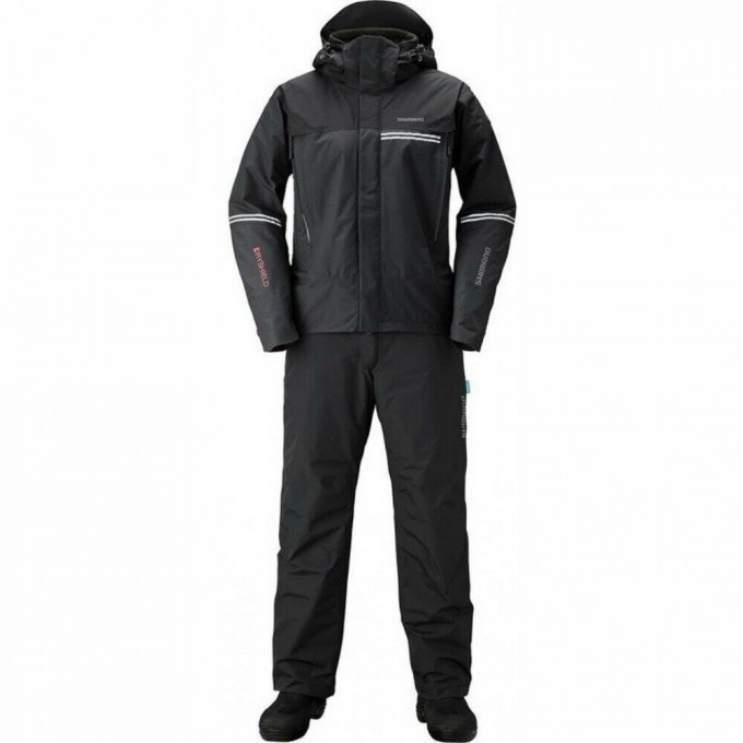 Костюм утеплённый SHIMANO RB-025S черный, размер 4XL 5YRB025S1B