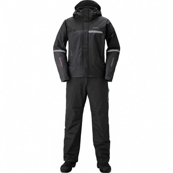 Костюм утеплённый SHIMANO RB-025S Dryshield черный, размер S/M 59YRB025S14