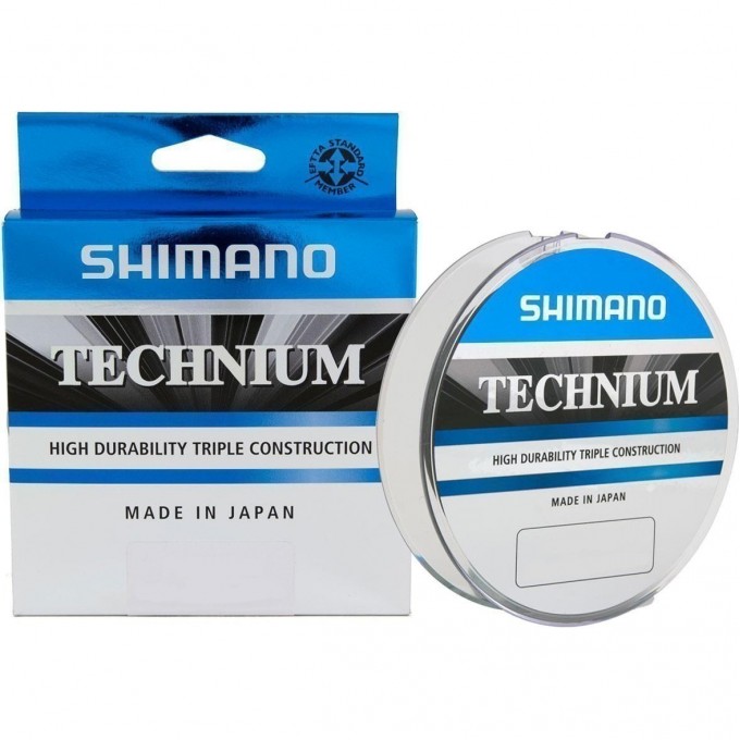 Леска плетёная SHIMANO TECHNIUM 300м черная 0,255мм PB 6,1кг TEC30025PB