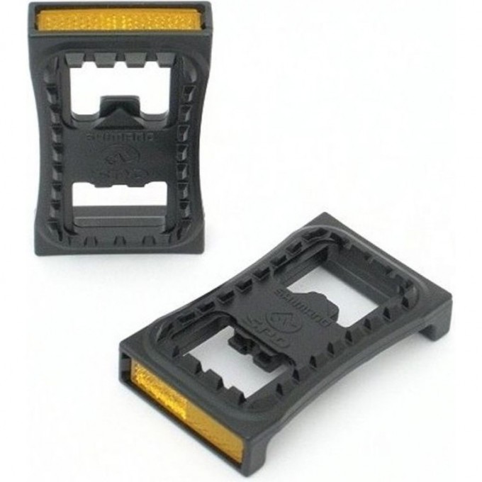 Платформы для педалей SHIMANO SPD, пластик. с катафотами Y41R98070