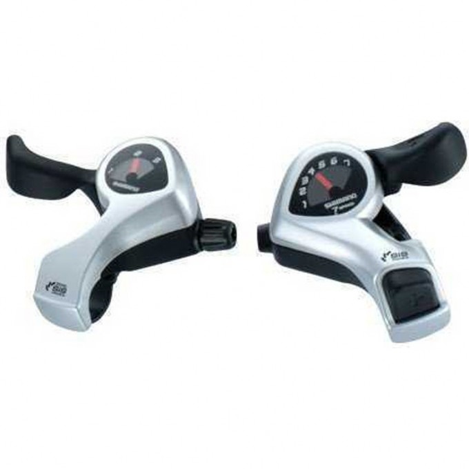 Шифтер SHIMANO TOURNEY, TX50, левый/правый 3x6(SIS) скоростей, трос+оплетка ESLTX50P6SAT