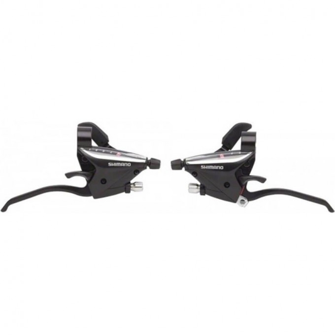 Шифтер тормозная ручка SHIMANO ACERA, EF65, левый/правый, 3x9 скоростей, трос+оплетка, черный ESTEF65P9A3L