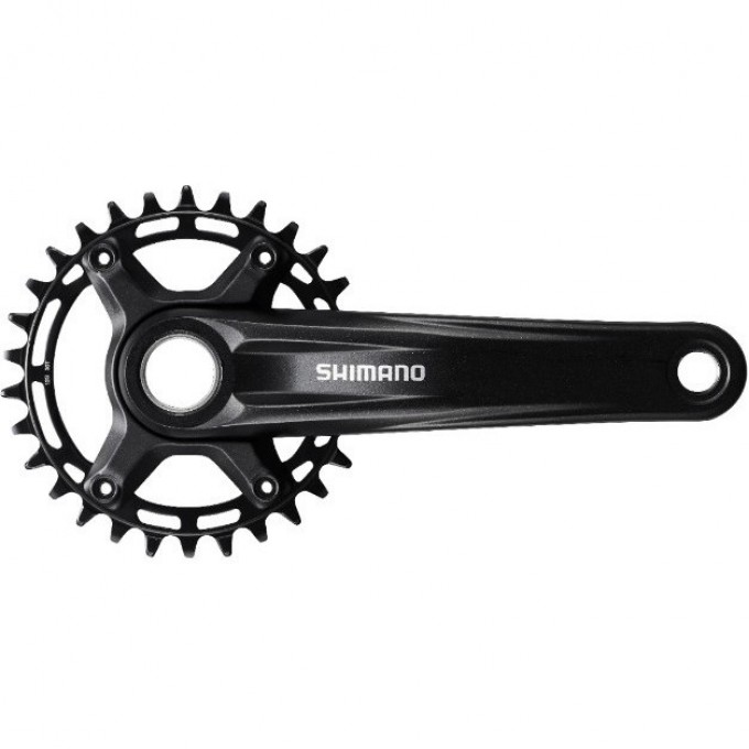 Система SHIMANO DEORE MT510-1, 12 скоростей, 175мм, интегрированный вал, 34T без каретки, для CL:52мм, черный EFCMT5101EXA4L