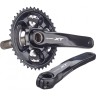 Система SHIMANO XT, M8000-3, 175мм, для 11скоростей, 40X30X22T,без каретки, для CL 50мм IFCM8000EX002