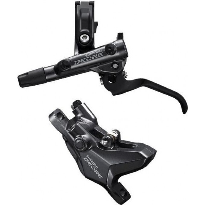 Тормоз дисковый SHIMANO DEORE, M6100, j-kit, BL(правый)/BR(задний), полимерные колодки, 1700мм EM61001JRRXRA170