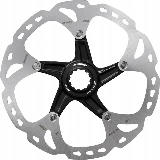 Тормозной диск SHIMANO XT RT81, 180 мм, CENTER LOCK ISMRT81M