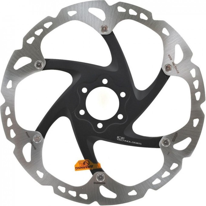 Тормозной диск SHIMANO XT, RT86, 203 мм, 6-болтов ISMRT86L2