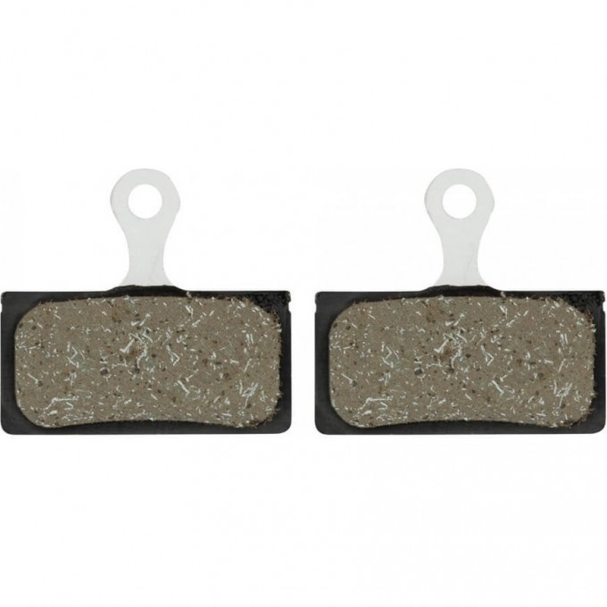 Тормозные колодки, для дисковых тормозов SHIMANO G03A, полимерные, пара, с пружин с шплинтом Y8LV98010