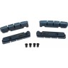 Вкладыш тормозной колодки, шоссейный, SHIMANO R55C4, 2 пары, для карбонового обода, Y8L298072