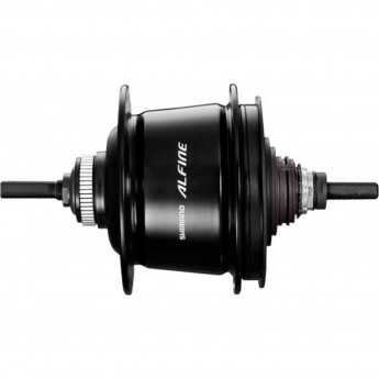 Втулка планетарная SHIMANO ALFINE, S7001, 36 ОТВ, 8СК, C.LOCK, 135X187ММ, ЦВ. ЧЕРНЫЙ ISGS70018AL