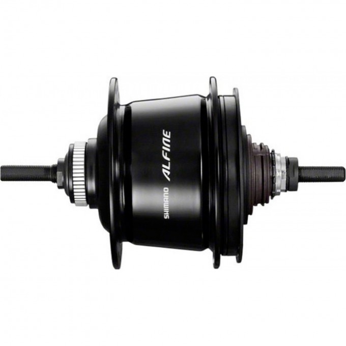 Втулка планетарная SHIMANO ALFINE, S7001, 36 ОТВ, 8СК, C.LOCK, 135X187ММ, ЦВ. ЧЕРНЫЙ ISGS70018AL