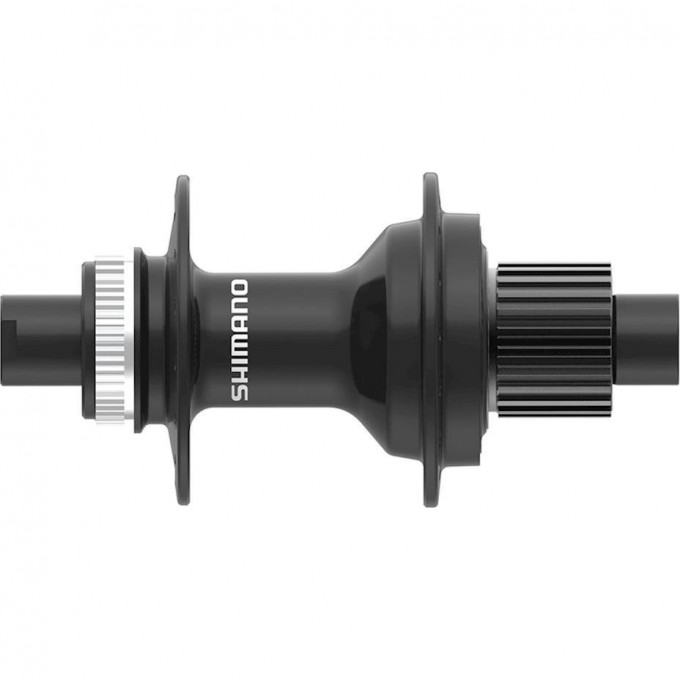 Втулка задняя SHIMANO MT410-B, 32 отверстия, 12 скоростей, под полую ось 12мм, OLD 148мм(без оси), черный EFHMT410BB