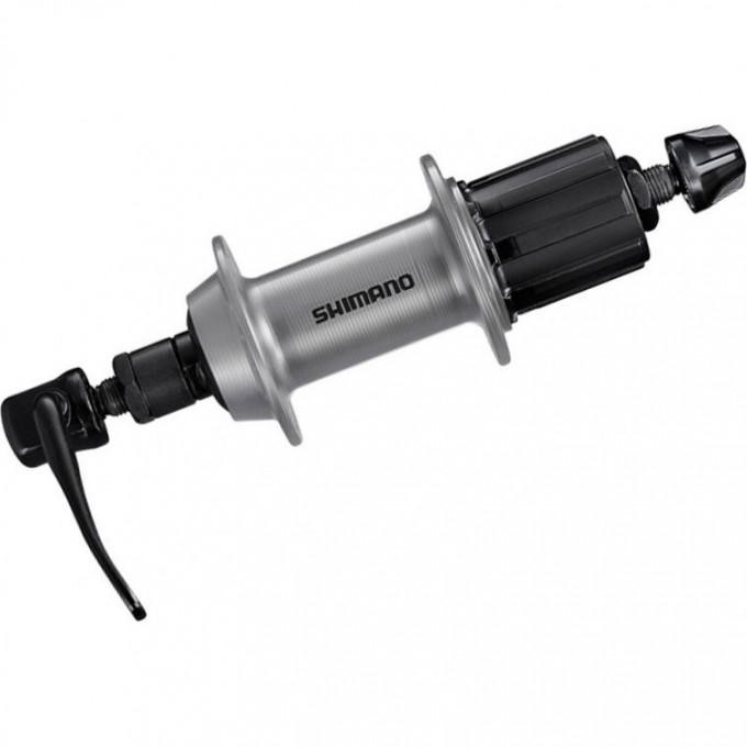 Втулка задняя SHIMANO TX500, v-br, 36 отверстий, 8/9, QR, old:135мм, серебристый EFHTX5008AZAS