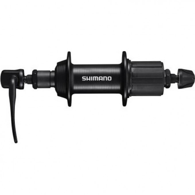 Втулка задняя SHIMANO TY500, 7СК., 32ОТВ., OLD:135ММ, QR:170ММ, ЦВ. ЧЕРНЫЙ EFHTY5007BZB