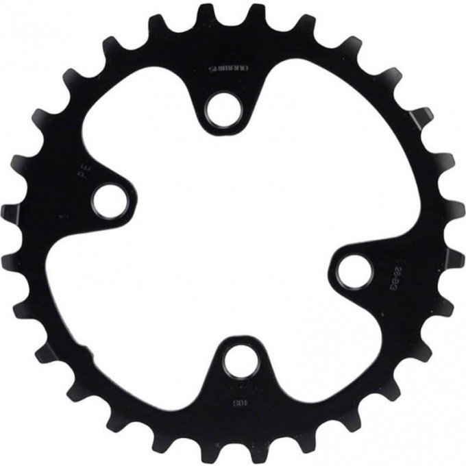 Звезда передняя SHIMANO DEORE, для M6000-2, 28T-BG, черный Y1WD28000