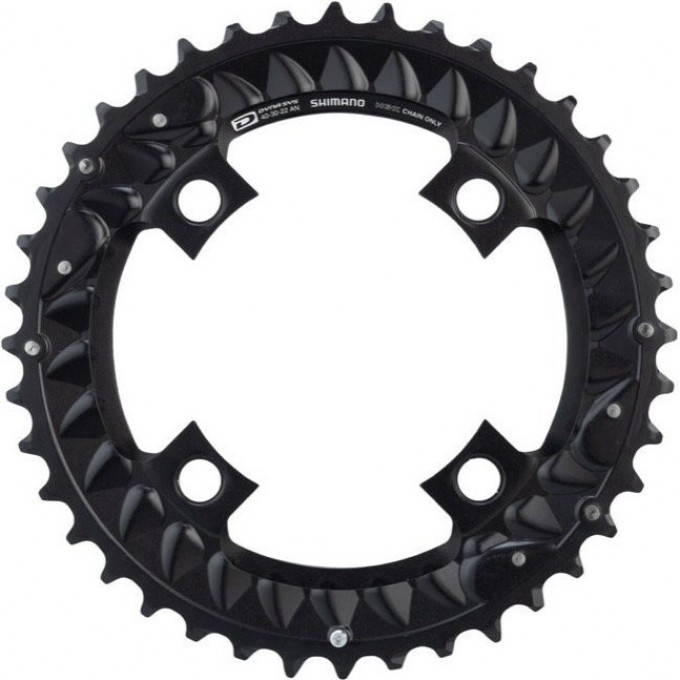 Звезда передняя SHIMANO DEORE, для M6000, 40T-AN, черный Y1WC98020