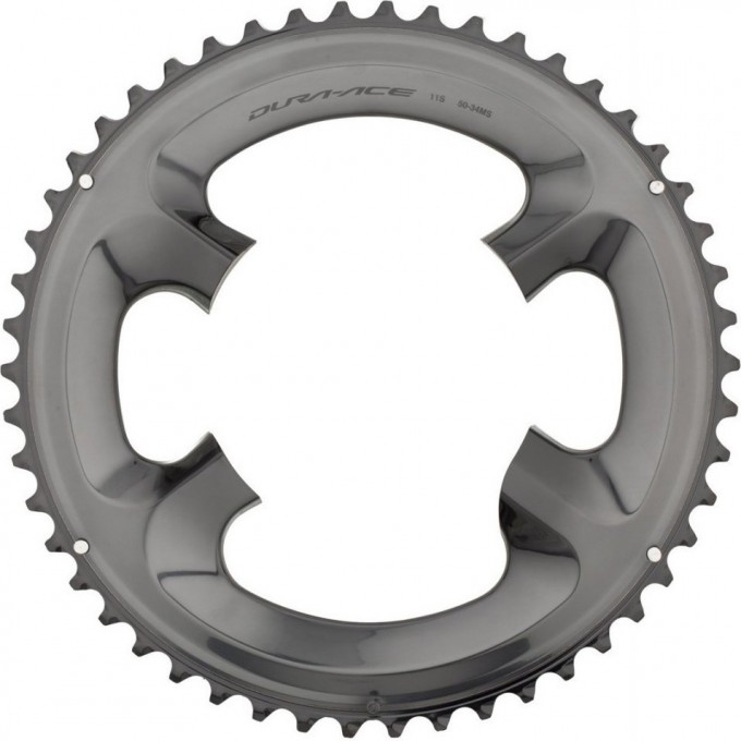 Звезда передняя SHIMANO DURA-ACE, для FC-R9100, 50T-MS, для 50-34T Y1VP98010